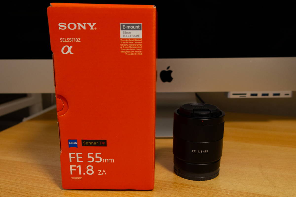 FE 55mm ZA Sony Sonnar T* F1.8 Lens f1.8 Zeiss | f⁄