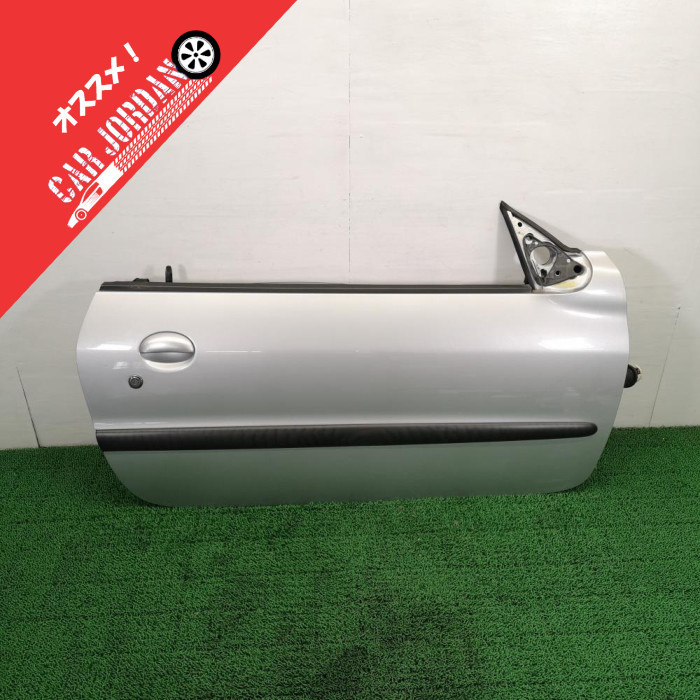 A206CC【右 フロントドア】H15 プジョー 206 CC (6.6万km) EZR ガラス付き 2PEU2