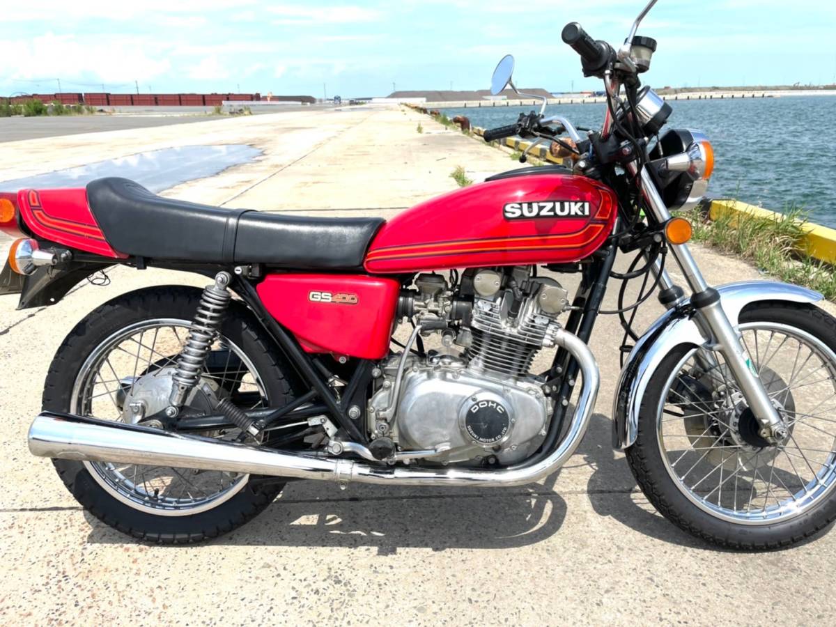 スズキ GS400 逆車 車体 旧車(251cc-400cc)｜売買されたオークション 
