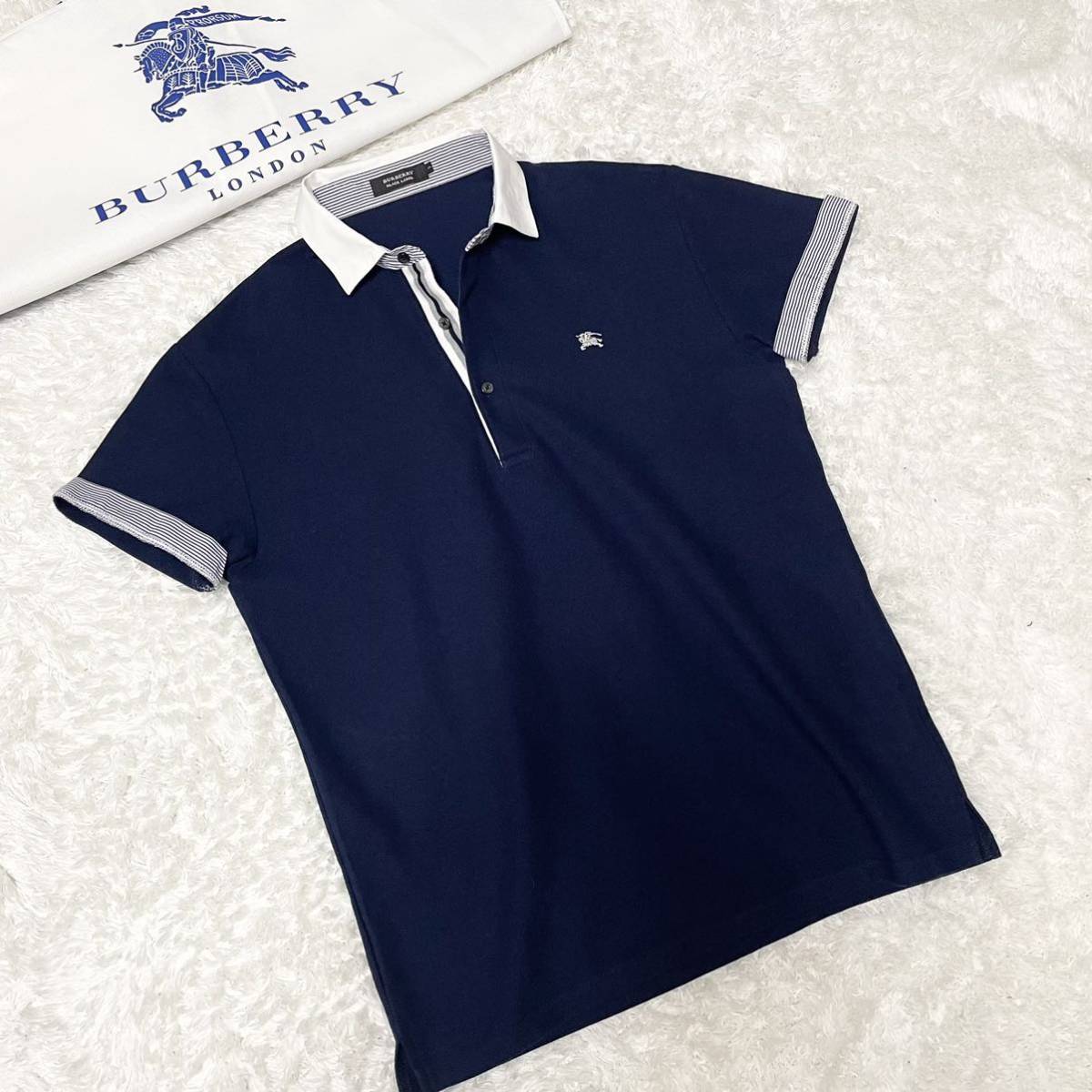 BLACK BURBERRY LABEL 美品 バーバリーブラックレーベル 希少 バック 
