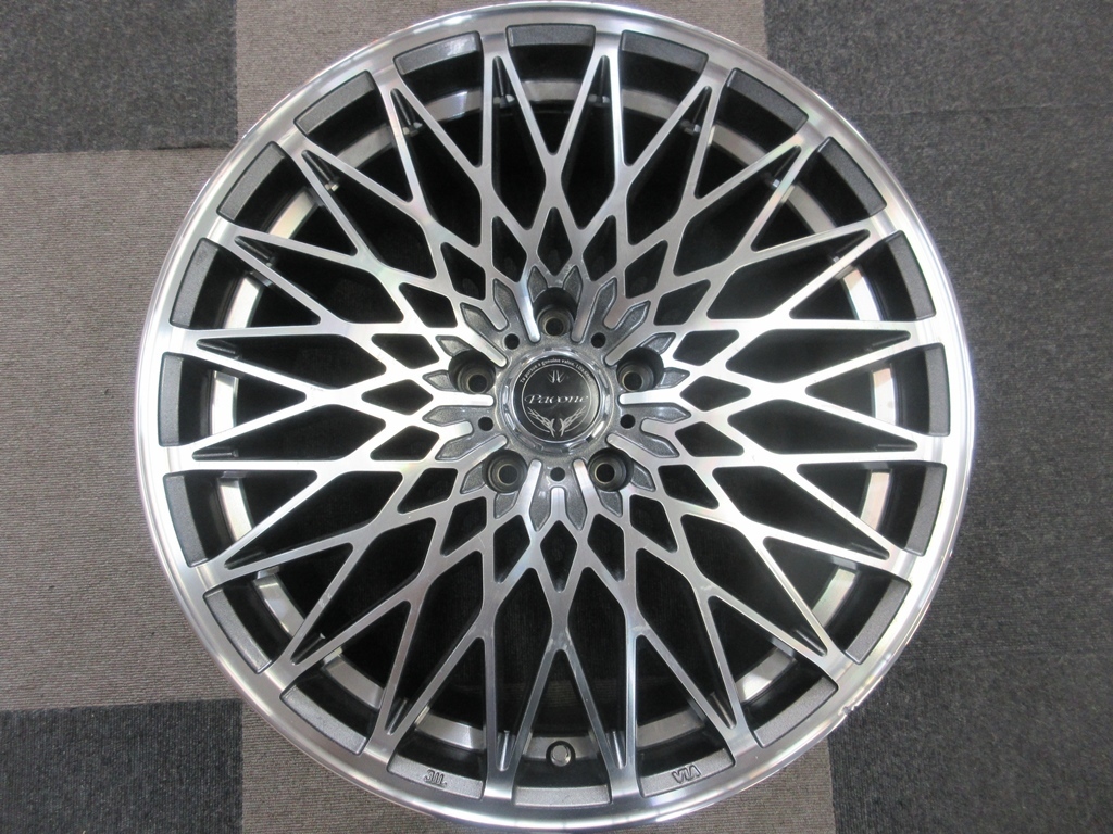 ロクサーニ パヴォーネ 19インチ 8j +45 ガンメタポリッシュ クラウン  