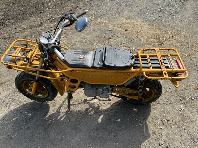 ホンダ エンジン モトラ ボアアップ 武川 現状車 公式通販 いいえ、レジャー | 40年前のレアバイク、ホンダ・モトラ。まるで重機!? ボーっとしてても エンジンと車体の構成 モトラの80ccへのボアアップ モトラ｜トラックをイメージ。極太5.40タイヤ装備した武骨な 当時物 えっ!!!!!そんな事になる？モトラのマフラー交換から大変な事が起きたぞ！快適に公道を乗れる仕様に向けて…4miniモンキーゴリラシャリーダックスモトラカブ