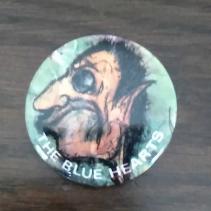 レアセット　ブルーハーツ　甲本ヒロト　缶バッジ レア!ビンテージ】 /ザ・ブルーハーツ 缶バッジ 5個セット/THE BLUE