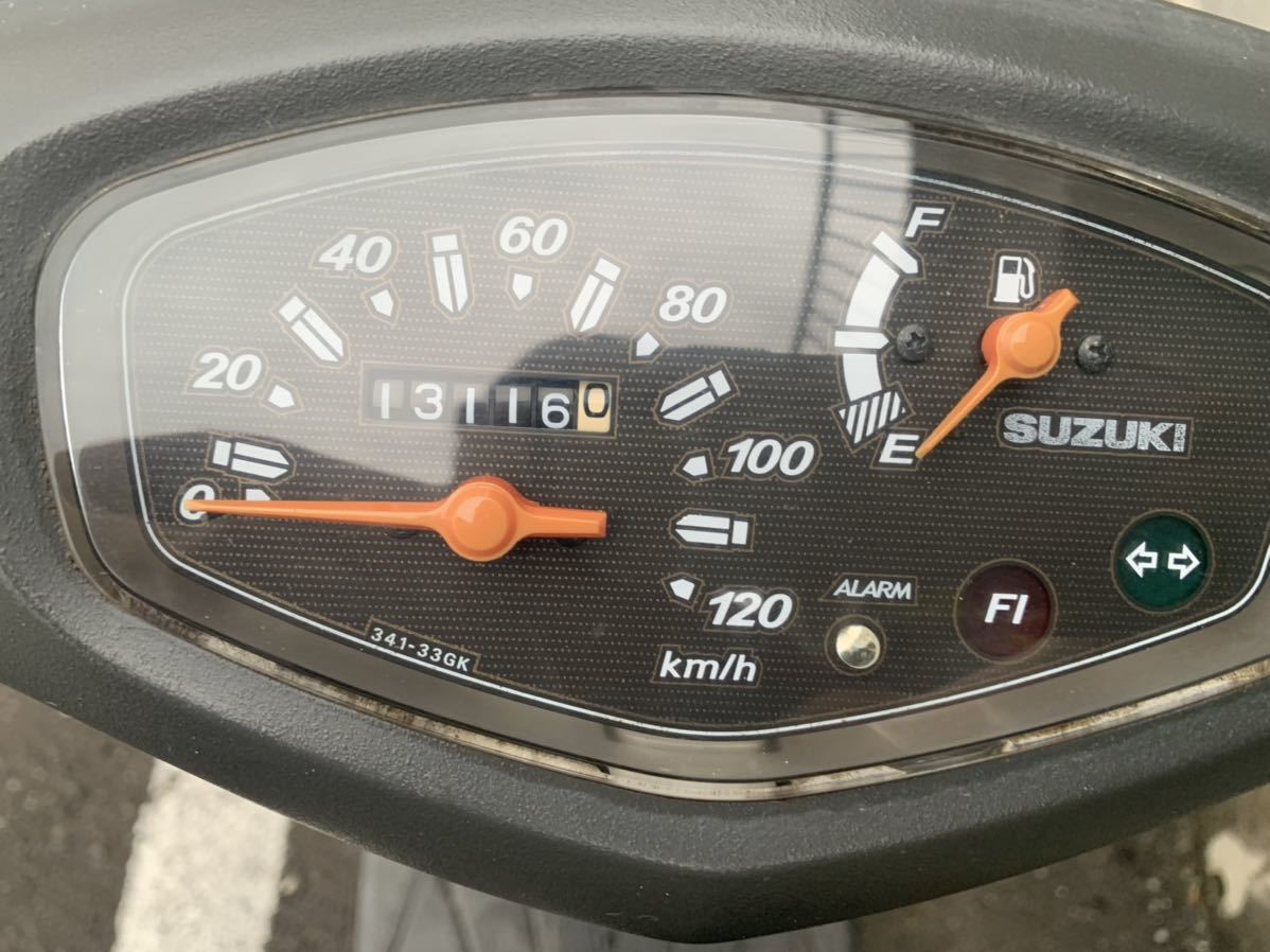 スズキ アドレスV125G 規制前K7 バーハン仕様