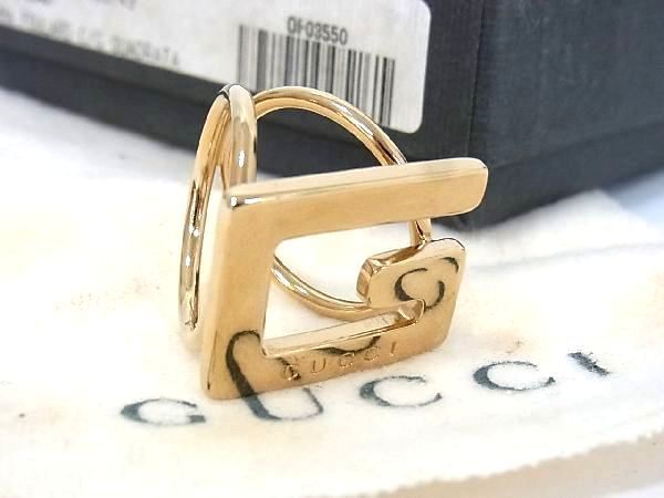 【新作，HOT】 1円 極 GUCCI グッチ スカーフリング スカーフ留め アクセサリー レディース メンズ ゴールド系 AA6563uM(その他)｜売買されたオークション情報、yahooの商品情報をアーカイブ公開 - オークファン 服飾小物