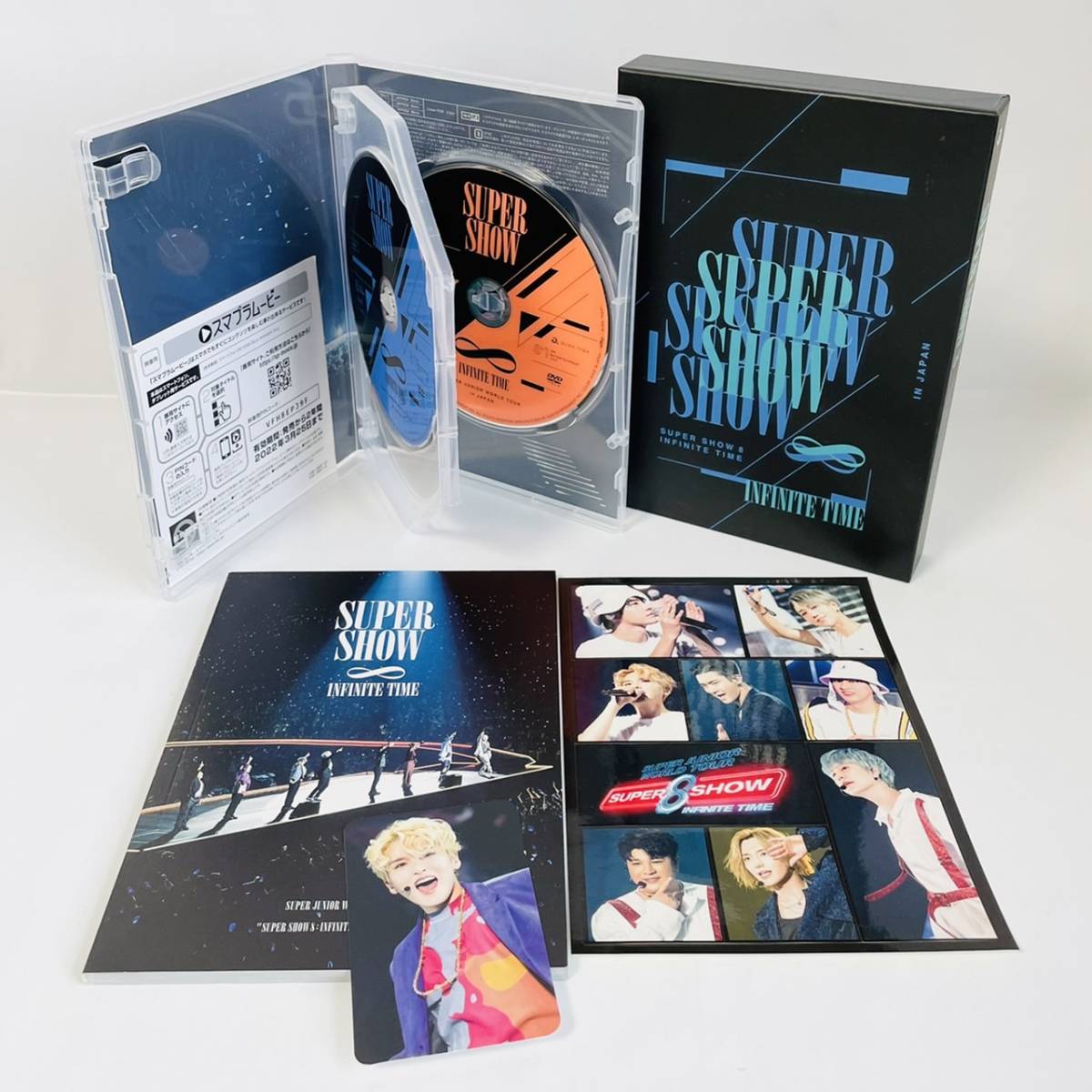 SUPER JUNIOR SHOW WORLD TOUR DVD JAPAN INFINITE in ''SUPER TIME 8