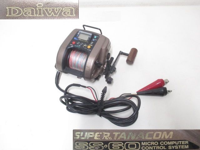Daiwa TANACOM 電動リール 本体 SS-60 中古 スーパータナコン - Yahoo