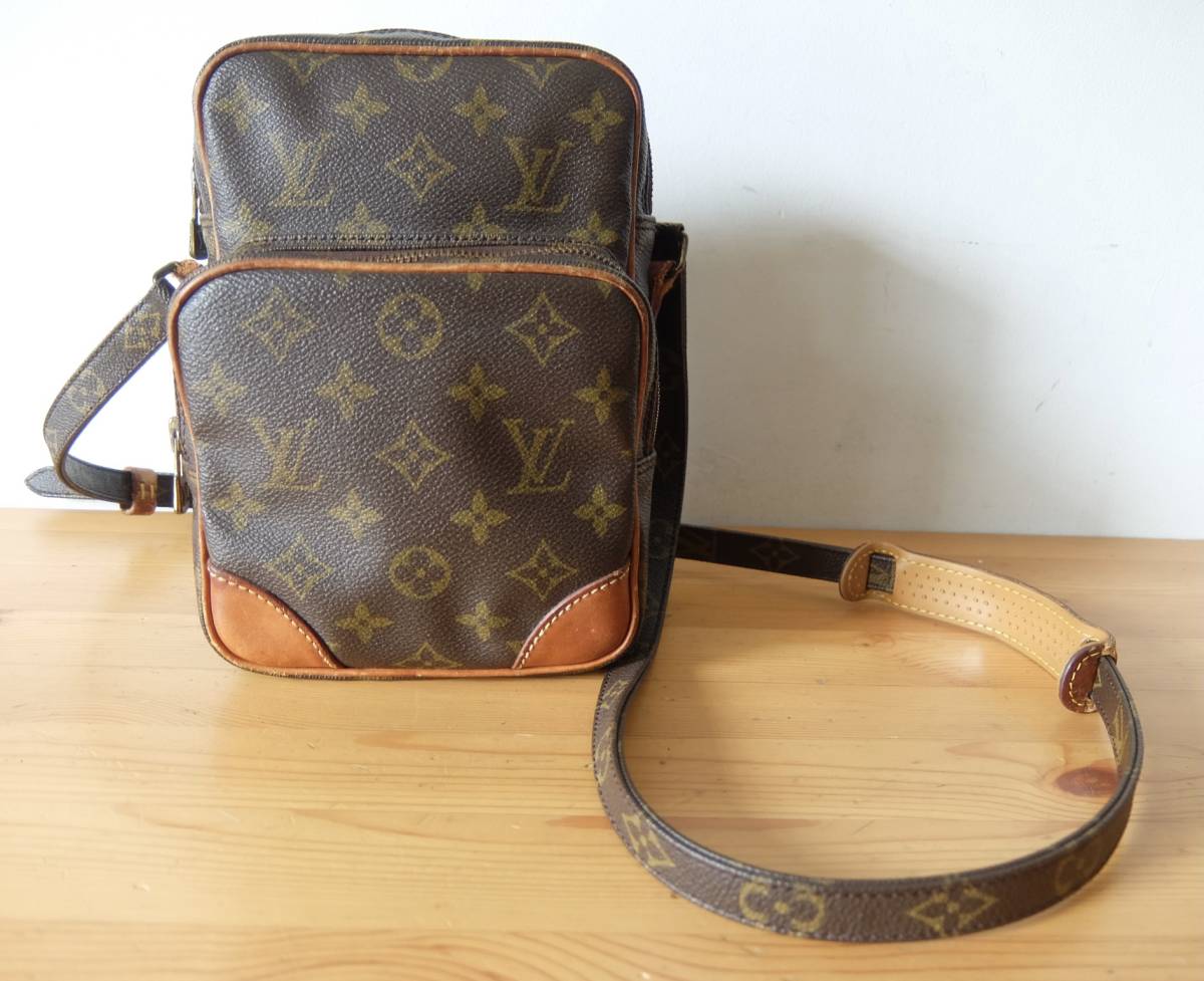 難あり LOUIS VUITTON ルイヴィトン モノグラム アマゾン ショルダー