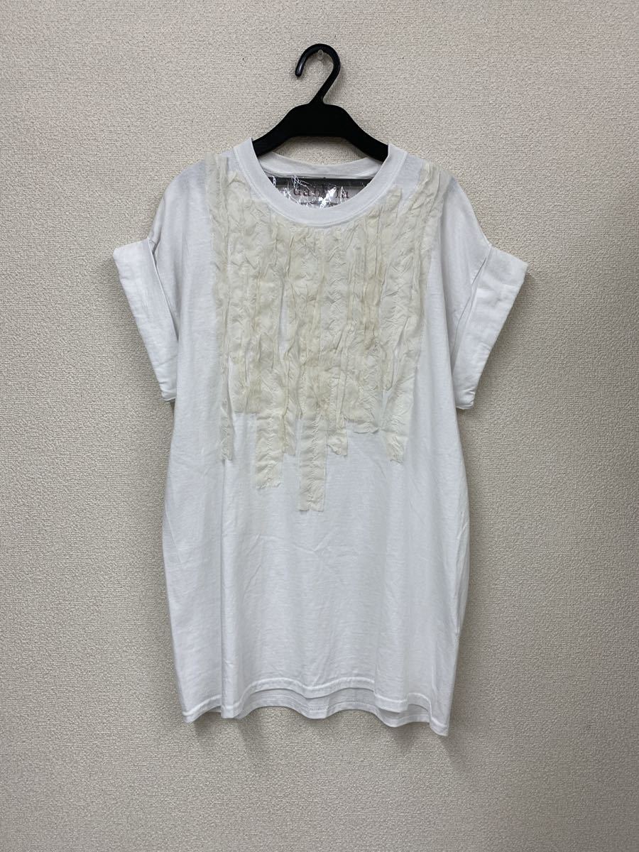 激安大特価，低価 ダリア dahr'ia カットソー 白(Lサイズ)｜売買されたオークション情報、yahooの商品情報をアーカイブ公開 - オークファン Lサイズ