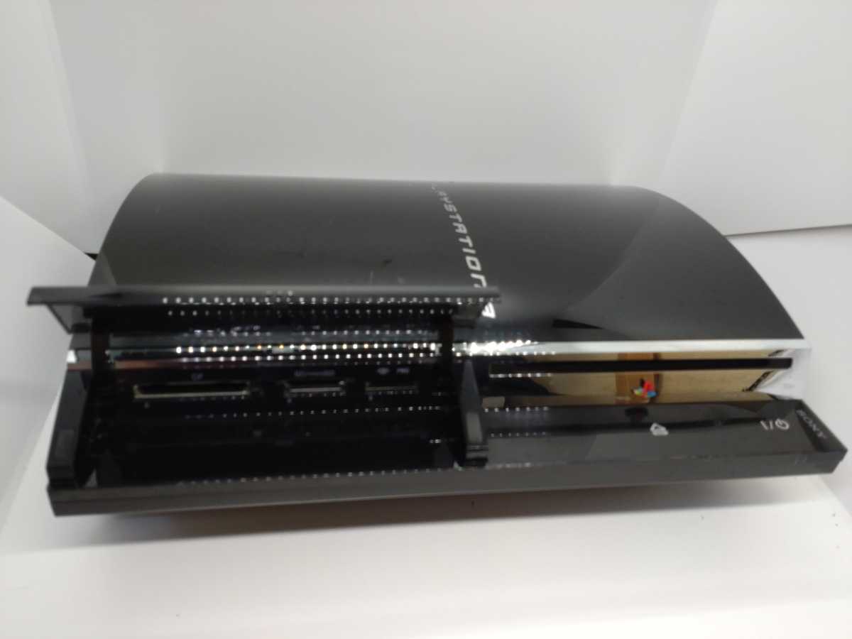 動作OK PS2可 付属有 ver3.55 プレイステーション3初期型 CECHA00