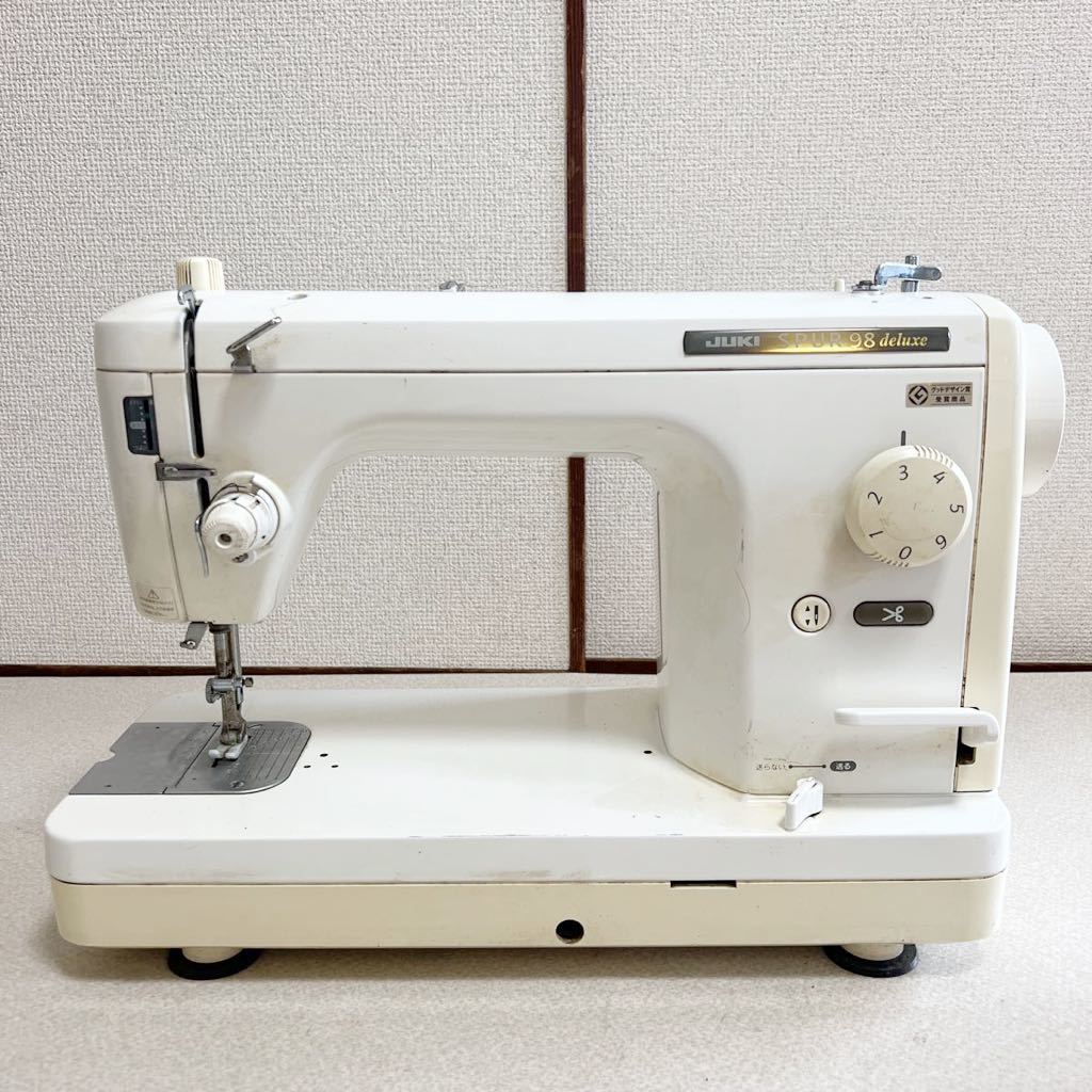  JUKI 職業用ミシン SPUR98(ジューキ)｜売買されたオークション情報、yahooの商品情報をアーカイブ公開 - オークファン ジューキ