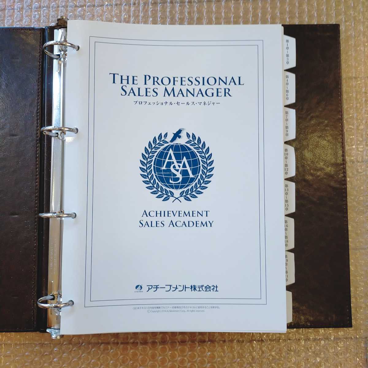 A【限定SALE】アチーブメント プロフェッショナル・セールス 
