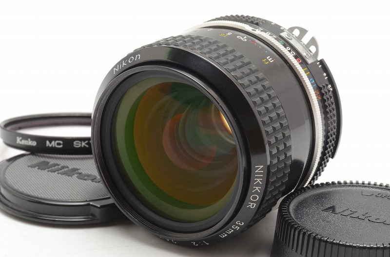 ☆美品☆ Nikon NIKKOR Ai 35mm F2 Lens ニコン レンズ キレイ 完動 ♯