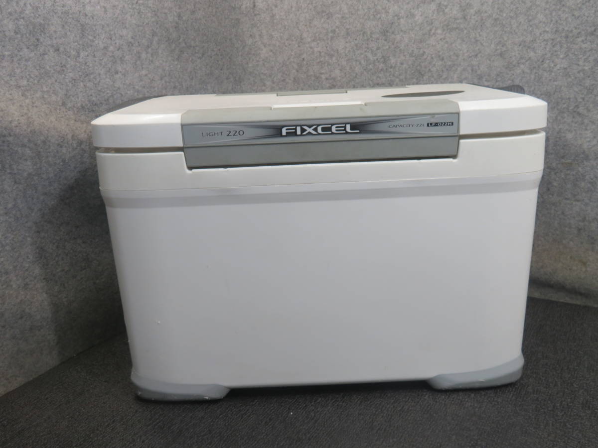 ( F120 ) SHIMANO 両開きクーラーボックス FIXCEL LF-022H　USED　（同梱不可）