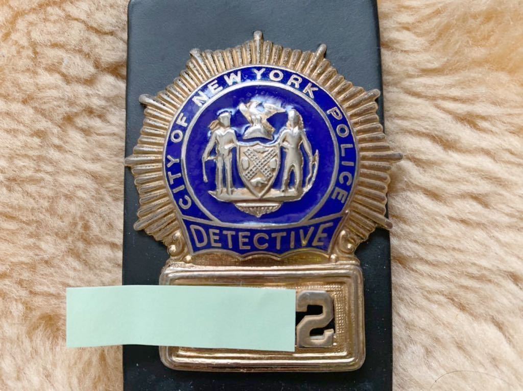 NYPD 実物セカンド Detectiveバッジ *ニューヨーク市警
