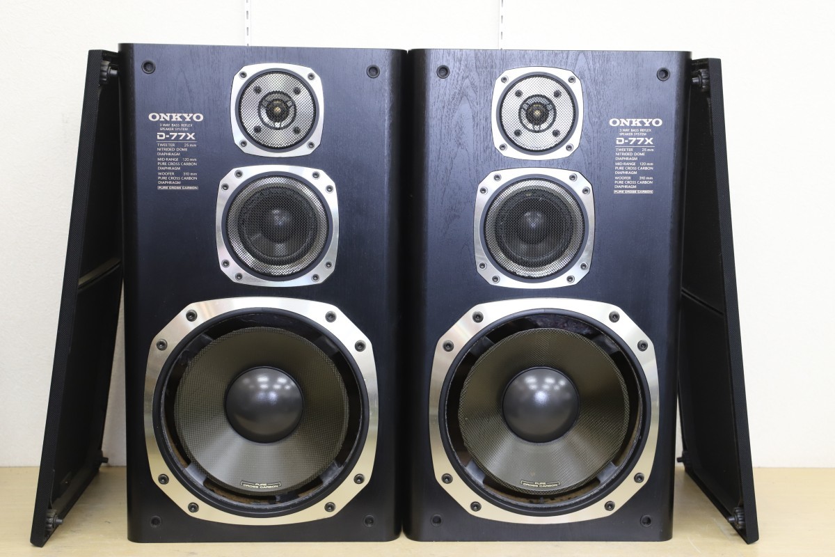 ONKYO D-77X ペア スピーカー オンキョー 公式通販 音出し確認済み