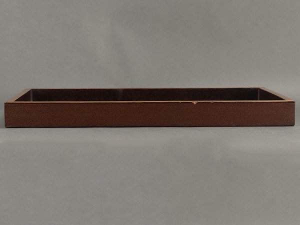 江戸時代 金蒔絵菊花図黒漆塗り木製盆 企業情報-紀文と漆器 中〜後期頃
