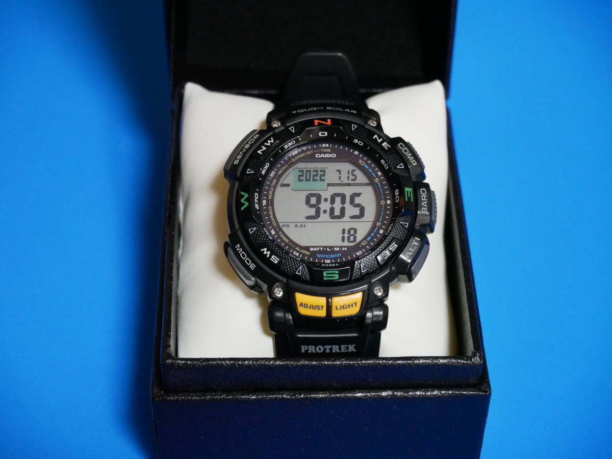 ◇中古美品☆カシオ CASIO プロトレック PRO TREK PRG-240-1JF 