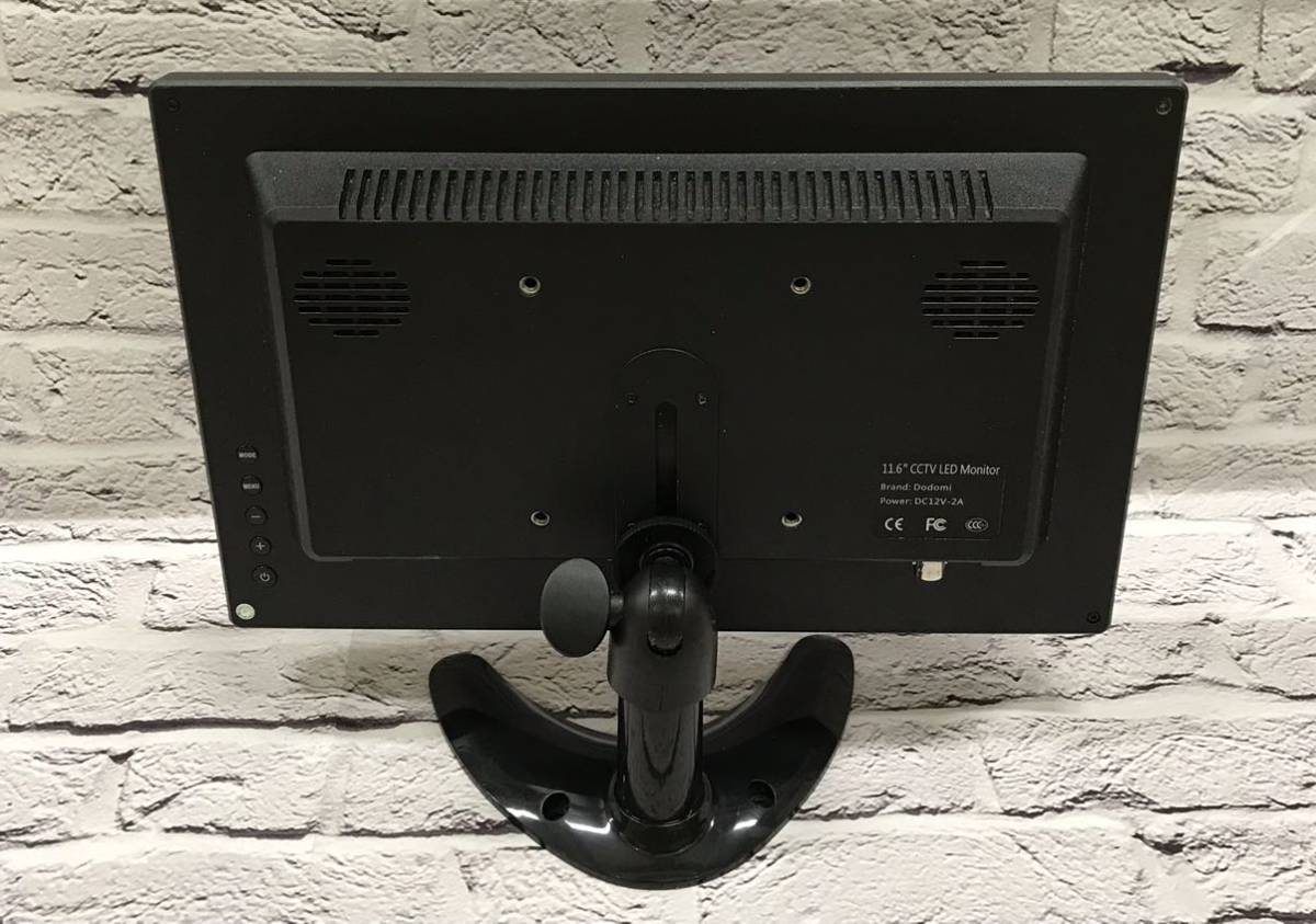 DODOMI 11.6 CCTV LED MONITOR DC12V-2A DODOMI 11.6 CCTV LED MONITOR