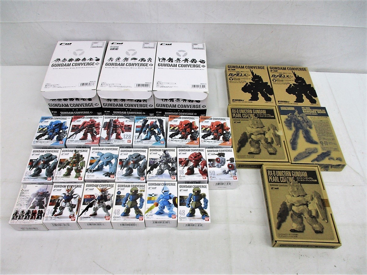 9853Y ほぼ未開封◆ FW ガンダムコンバージ ガンダム バンダイ 大量 53個★ ヤクトドーガ リックディアス UCエース ユニコーンガンダム 他