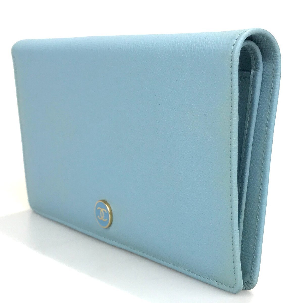 1円〜】美品 シャネル CHANEL 財布 長財布 ココマーク ココボタン 9 
