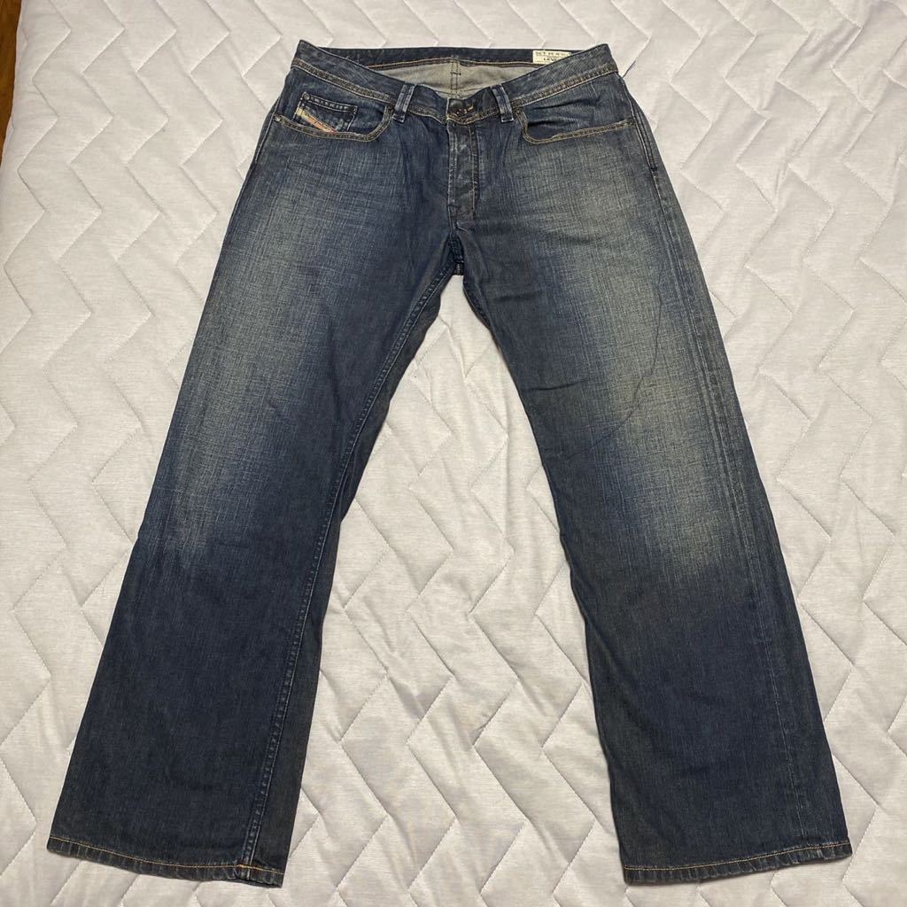 驚きの破格値，格安 7A 着少 DIESEL ディーゼル LEVAN 0087J デニム ジーンズ ジーパン パンツ MADE IN ITALY 34 STRAIGHT ストレート 格安(W34以上)｜売買されたオークション情報、yahooの商品情報をアーカイブ公開 - オークフ 男性用