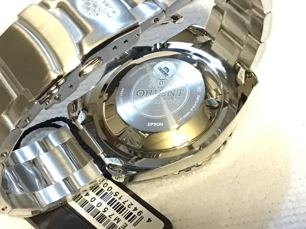 日本最大級の通販サイト 新品 ORIENT MAKO XL FEM75004B9 オレンジ