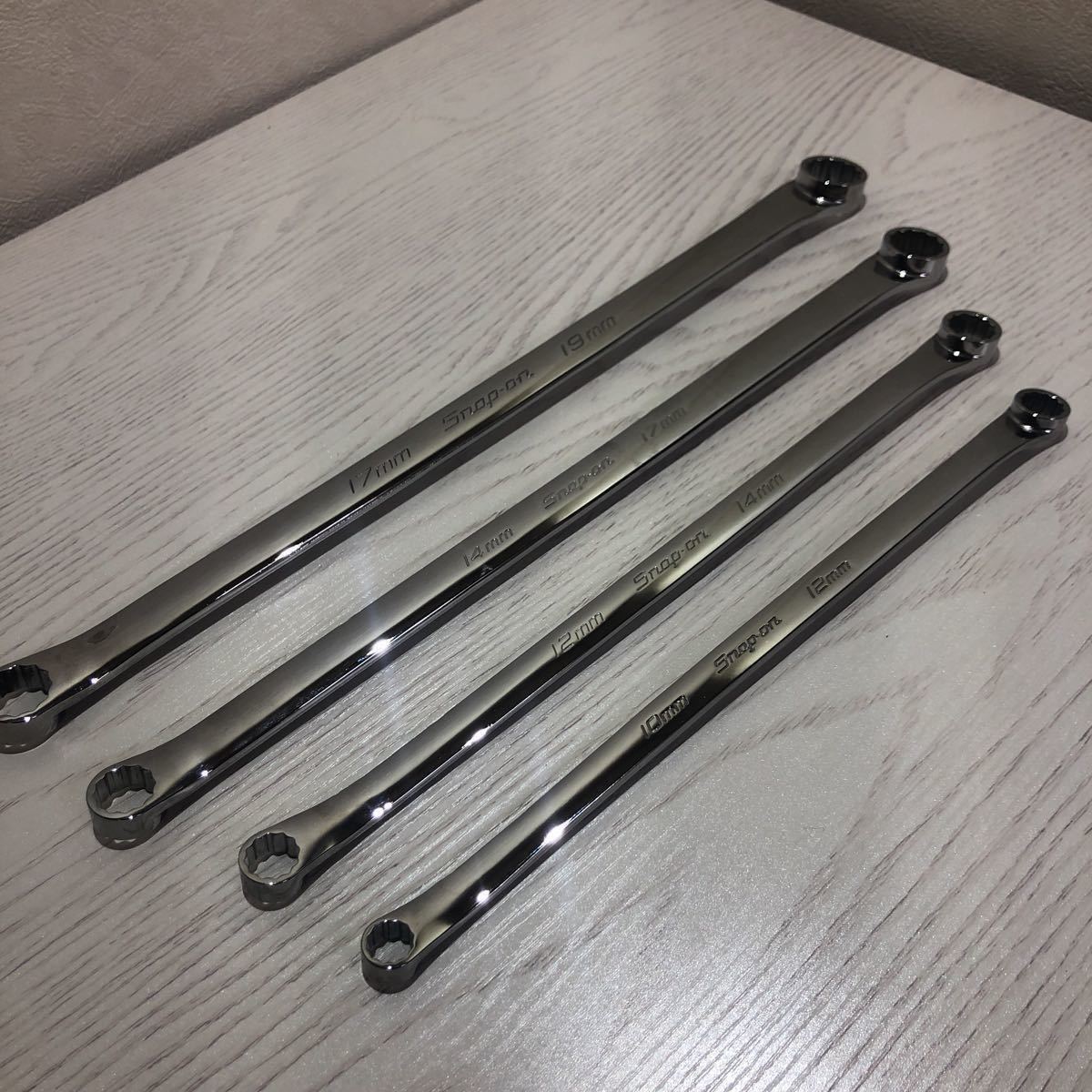 新品 スナップオン 15°オフセット ストレートメガネレンチ セット 