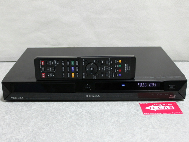 D-BZ510 東芝 REGZA ブルーレイレコーダー TOSHIBA HDD→大容量1TBに