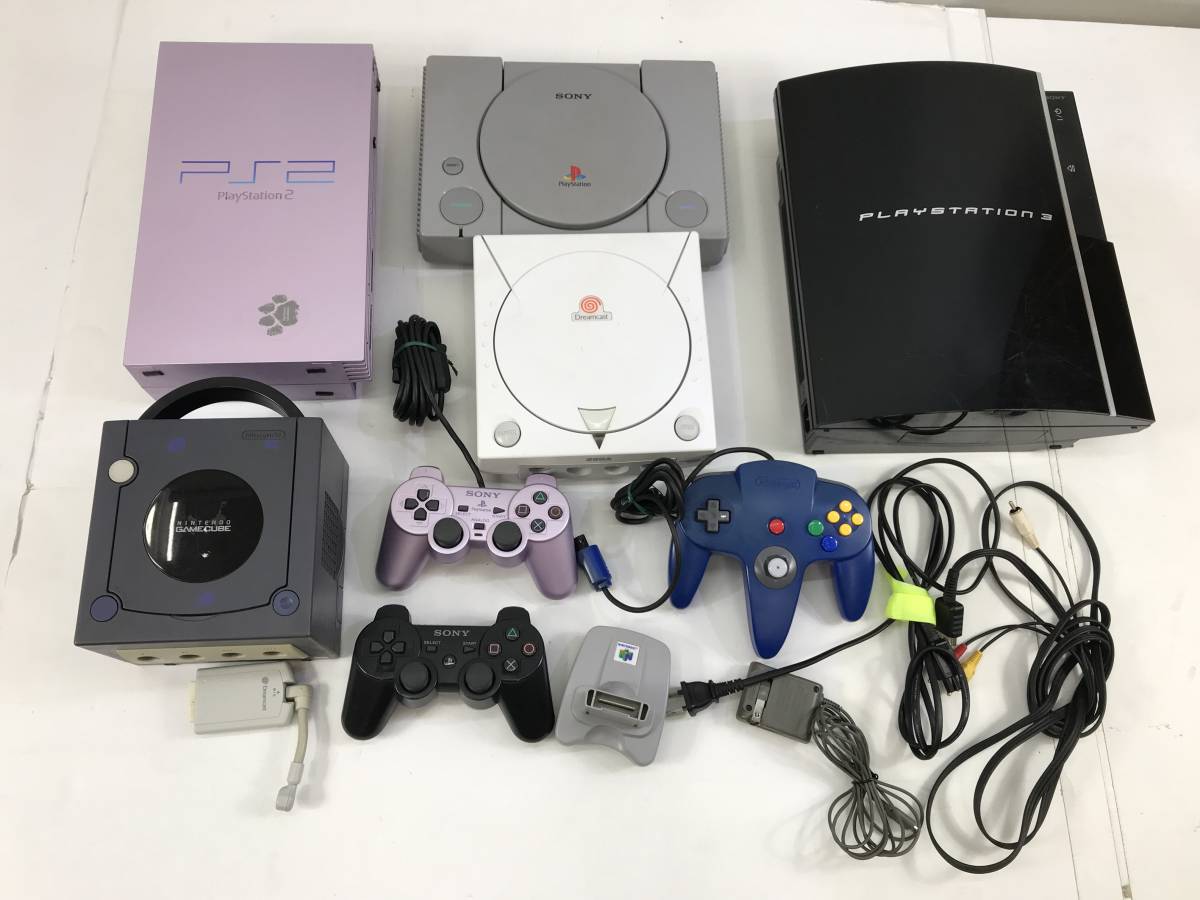 ジャンク レトロゲーム機まとめ ニンテンドウ64 セガサターン HST-0014 