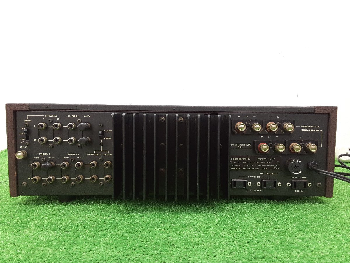 ☆560 ジャンク オーディオ機器 ONKYO オンキョー プリメインアンプ