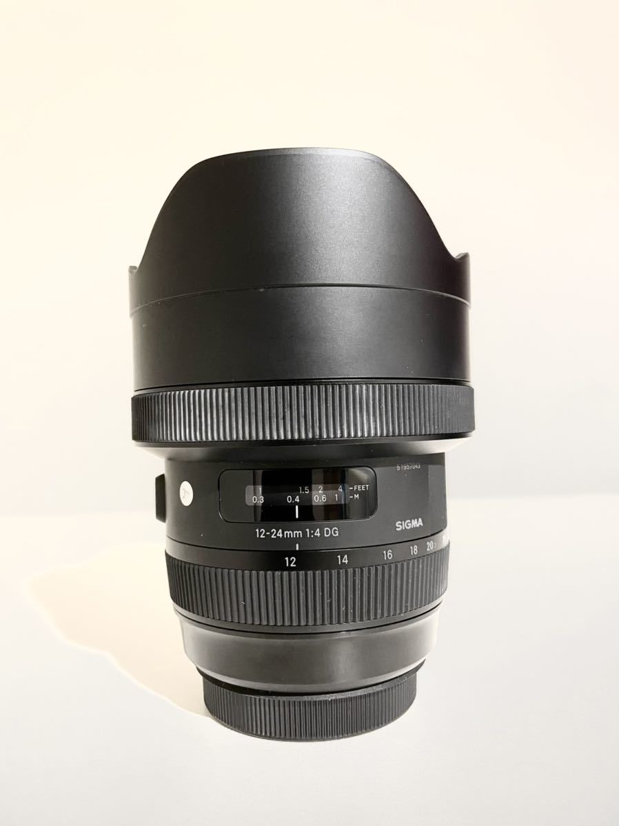 中古美品】超広角12-24mm F4 DG HSM [キヤノン用] 12-24mm DG |
