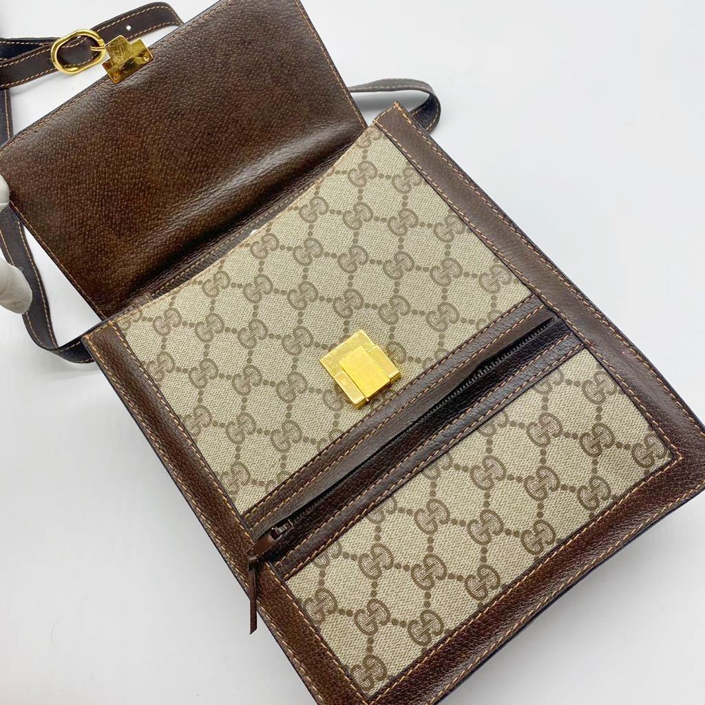 1円【極美品・最高級】GUCCI グッチ 2way ショルダーバッグ GG 