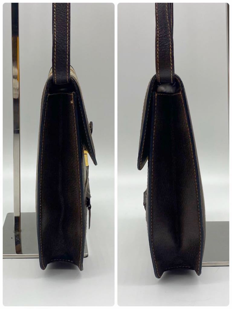 メンズ 【美品〜良品】 GUCCI グッチ ショルダーバッグ GGスプリーム 