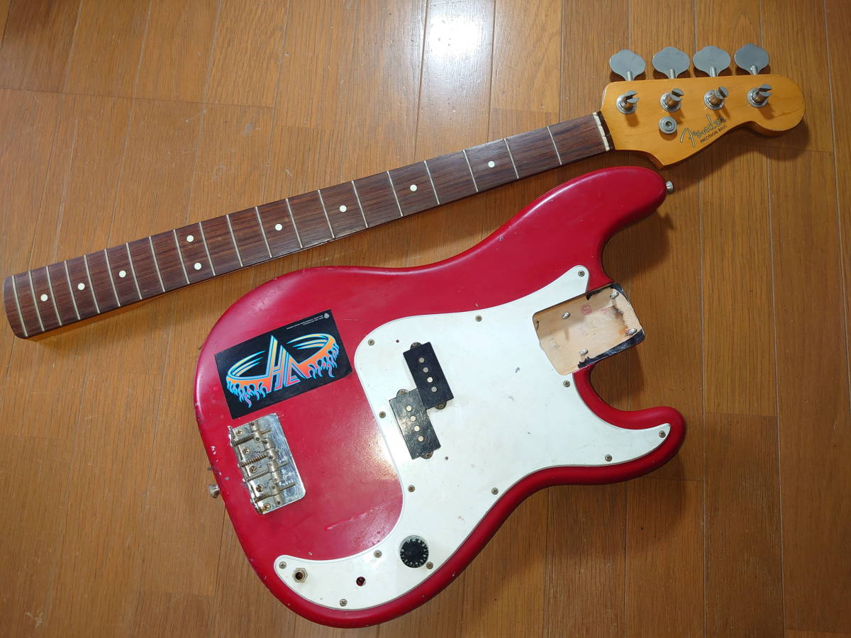 オーダメイド品？プレシジョンベースタイプ ベース FENDER JAPAN PB プレシジョンベース ホワイト プレベ PRECISION BASS