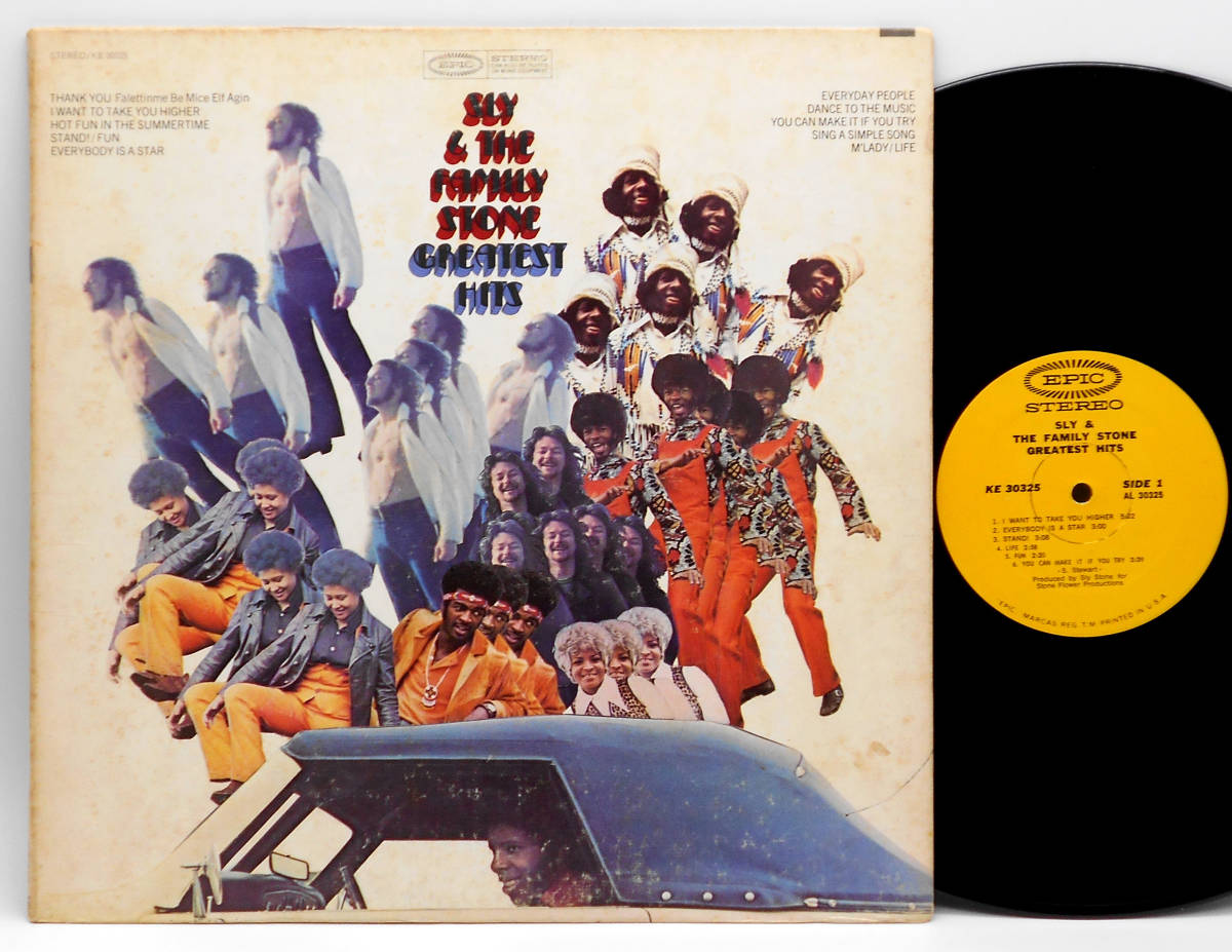 定番人気，大人気 US ORIG LP SLY & THE FAMILY STONE/Greatest Hits 1970年 初回黄ラベ 代表曲満載 アルバム未収3曲収録 DE LA SOUL ATCQ PETE ROCKネタ(R&B、ソウル)｜売買されたオークション情報、yahooの商品情報をアーカイブ Ru0026B、ソウル