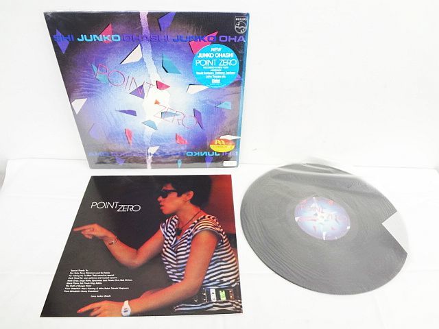 和モノ　オリジナルLPレコード3枚セット　アン・ルイス　大橋純子　シティポップ ⁄ 大橋純子 ZERO POINT 28PL-61 公式通販 LP Point Zero レコード LP⁄国内