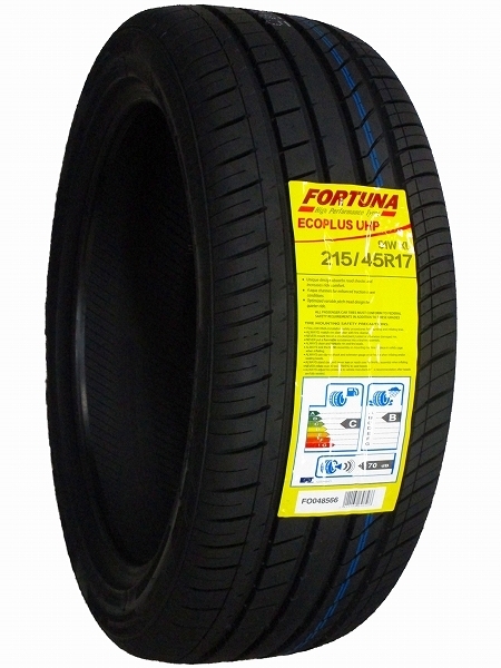 2本セット 215/45R17 新品サマータイヤ FORTUNA ECOPLUS UHP 215/45/17