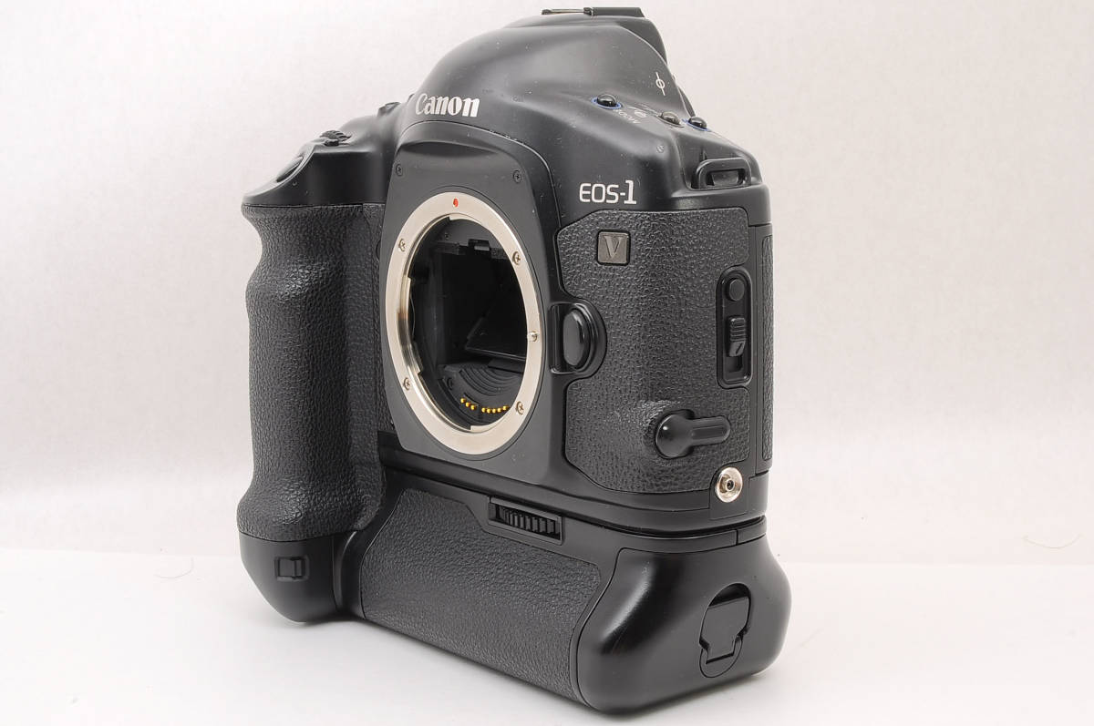 ❁美品❁Canon キヤノン EOS-1V かたくっ ボディ PB-E2 付き
