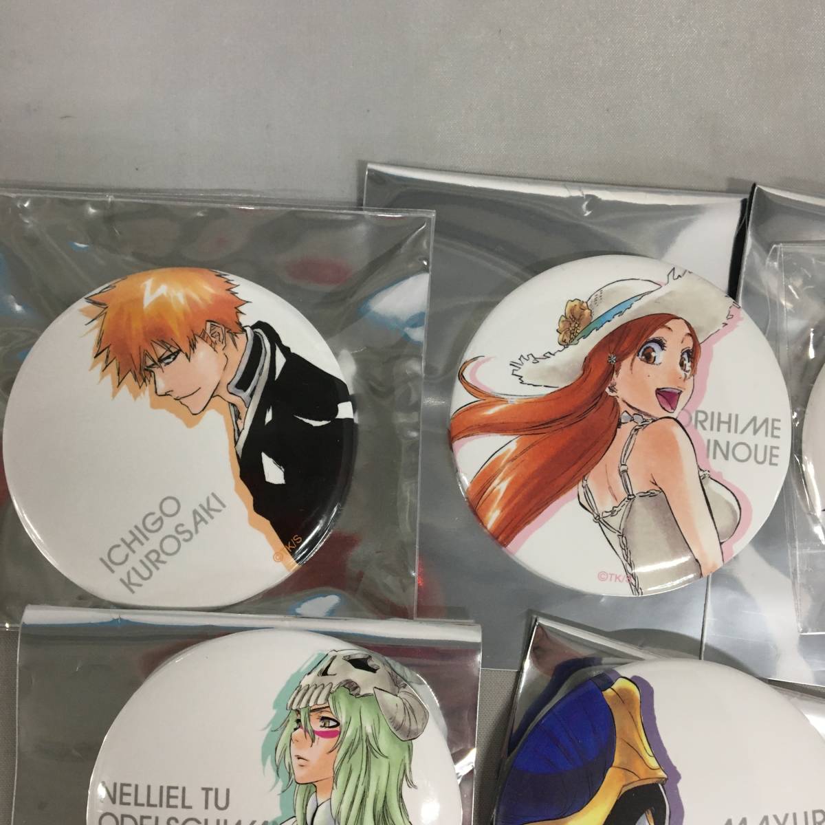 BLEACH 生誕20周年記念 原画展 BLEACH EX. 缶バッジコレクション 13点 
