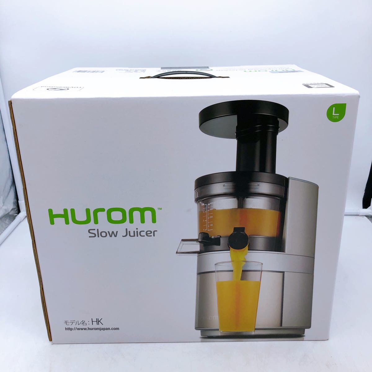 HUROM スロージューサー 　★★1円スタート★★《未開封品！》 ヒューロム HK-CGA11 シャンパンゴールド ミキサー C-nz183-120 家庭用 1円 I.D.E.A レディース 1円スタート ゴールド