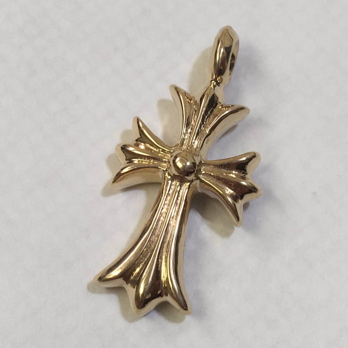 Chrome Hearts クロムハーツ 22k タイニー ファット クロス チャーム 
