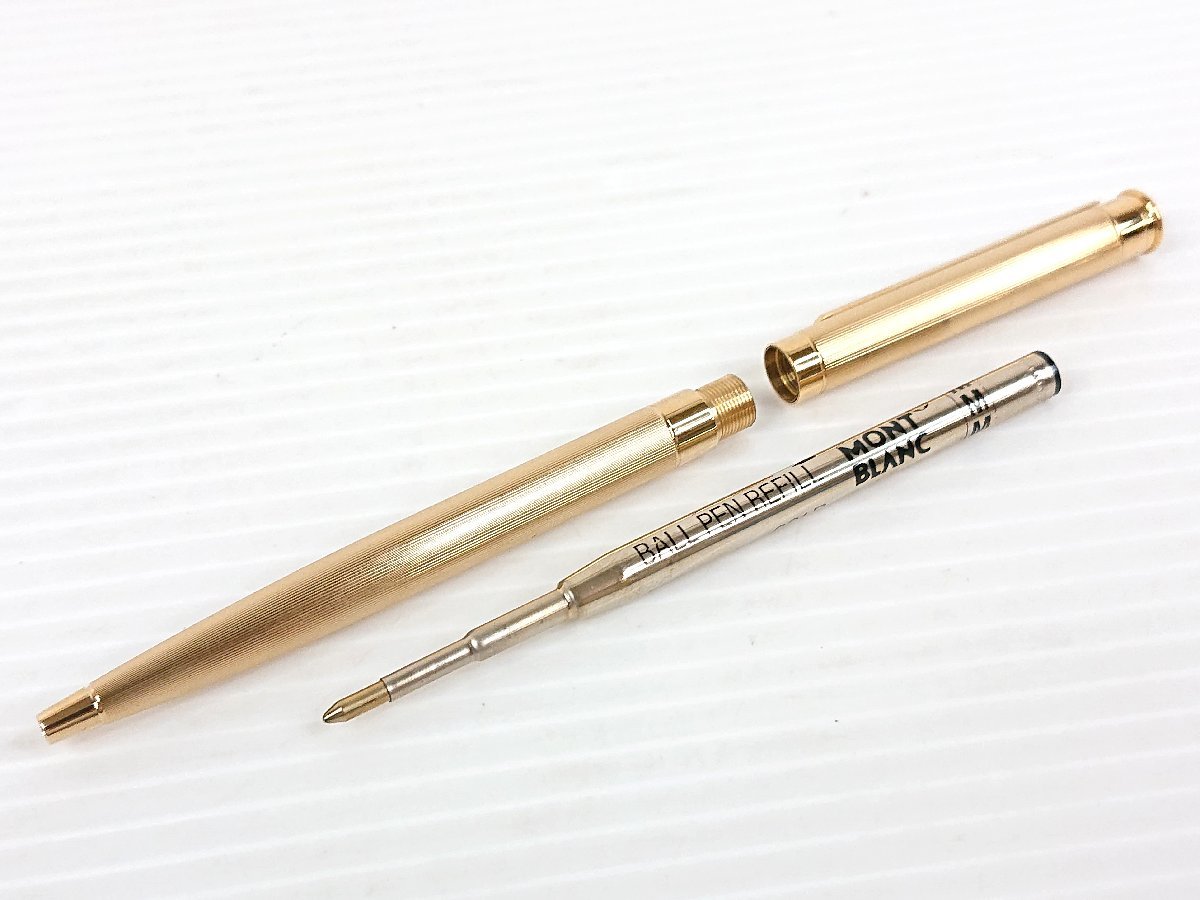 ドイツ製 モンブラン ボルドー色x ゴールド 164 クラシック ボールペン