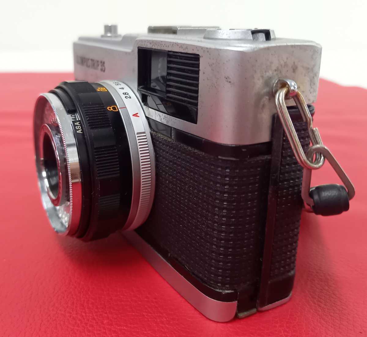 □A OLYMPUS TRIP 35 シャッター、赤ベロOK レンジファインダー