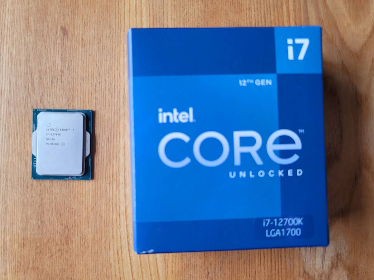 ネット 販売激安 インテル最新CPU 第12世代 Core i7-12700K/12コア 