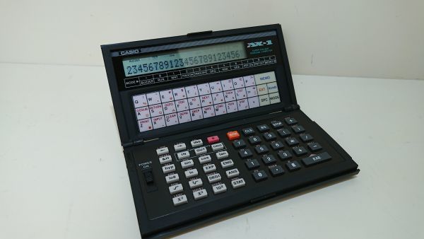 希少】 CASIO AX-1 pocket computer ポケット コンピュータ ポケコン