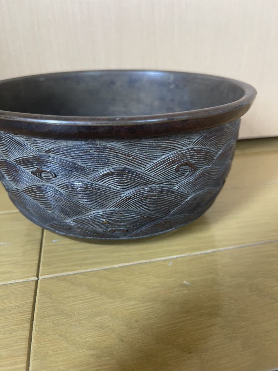 大明宣徳年製 銅器 古銅 香炉 三足 骨董品 古美術 中国 古玩