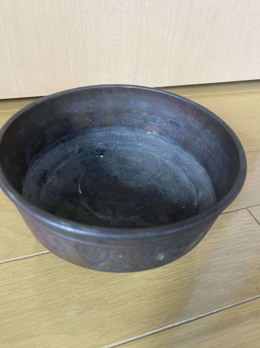 大明宣徳年製 銅器 古銅 香炉 三足 骨董品 古美術 中国 古玩 唐物
