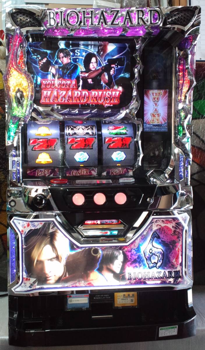 エンターライズ◎バイオハザード6◎レス機付属実機 スロット 家庭用