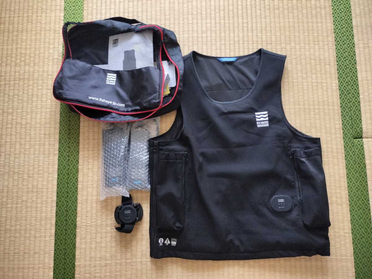 Fish eye ダイビング用ヒートベスト FIX UNDER WARMER HEAT VEST